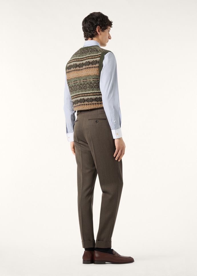 SPEYSIDE VEST SWEATER CASH WOOL GG 5_FAQ0832_F7KM_4