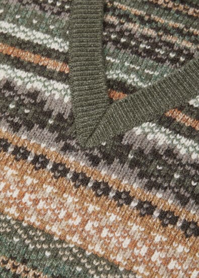 SPEYSIDE VEST SWEATER CASH WOOL GG 5