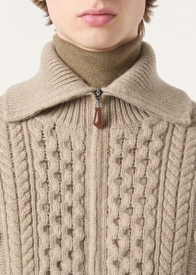 EYRE BOMBER SWEATER BABY CASH GG 5