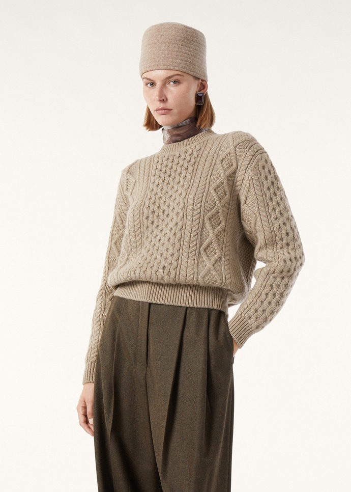 EYRE CREWNECK SWEATER BABY CASH GG 5_FAQ0841_D0VB_3