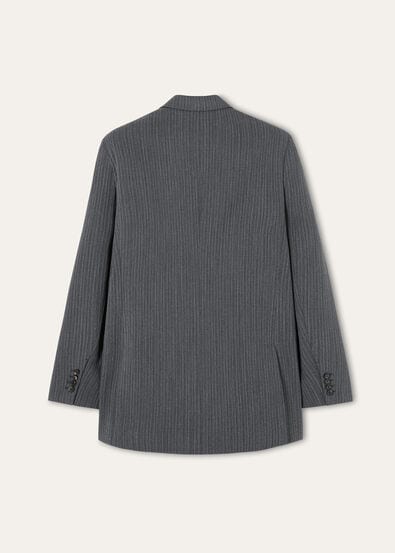 ALISTAIRE PEAK DB JACKET TEXTURED WOOL MOULINE'