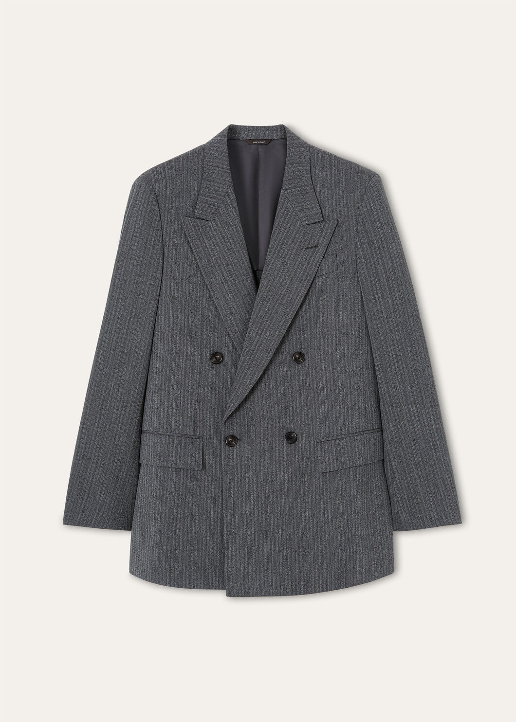 ALISTAIRE PEAK DB JACKET TEXTURED WOOL MOULINE'