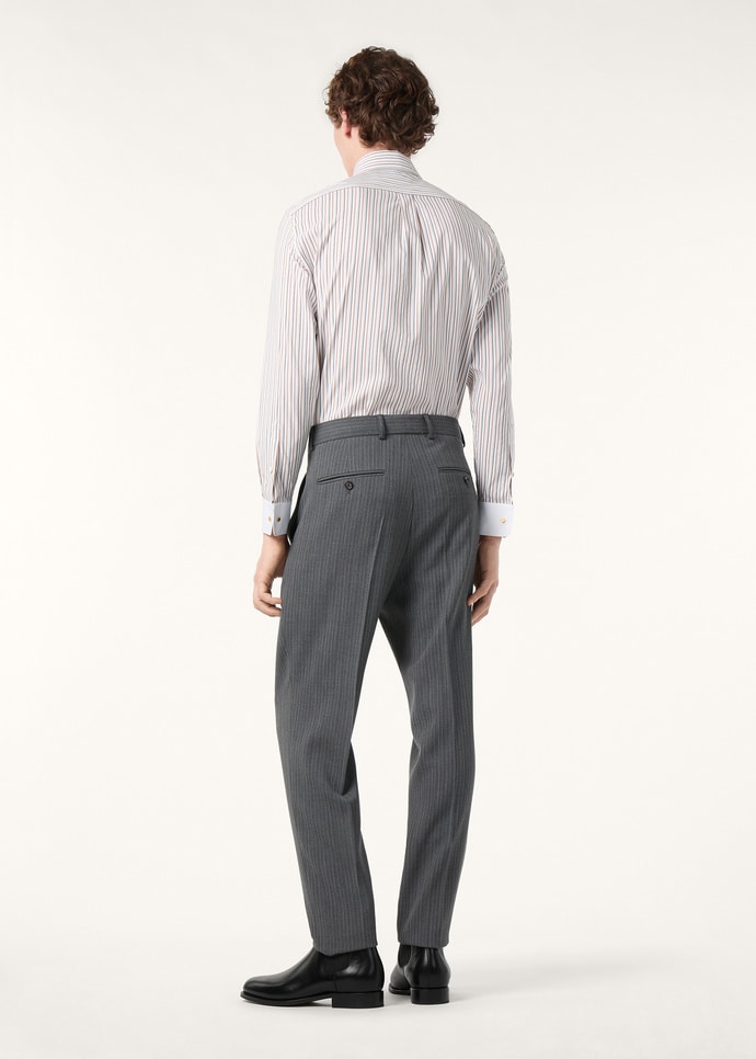 RUBEN TROUSERS TEXTURED WOOL MOULINE'_FAQ0873_M0WX_4