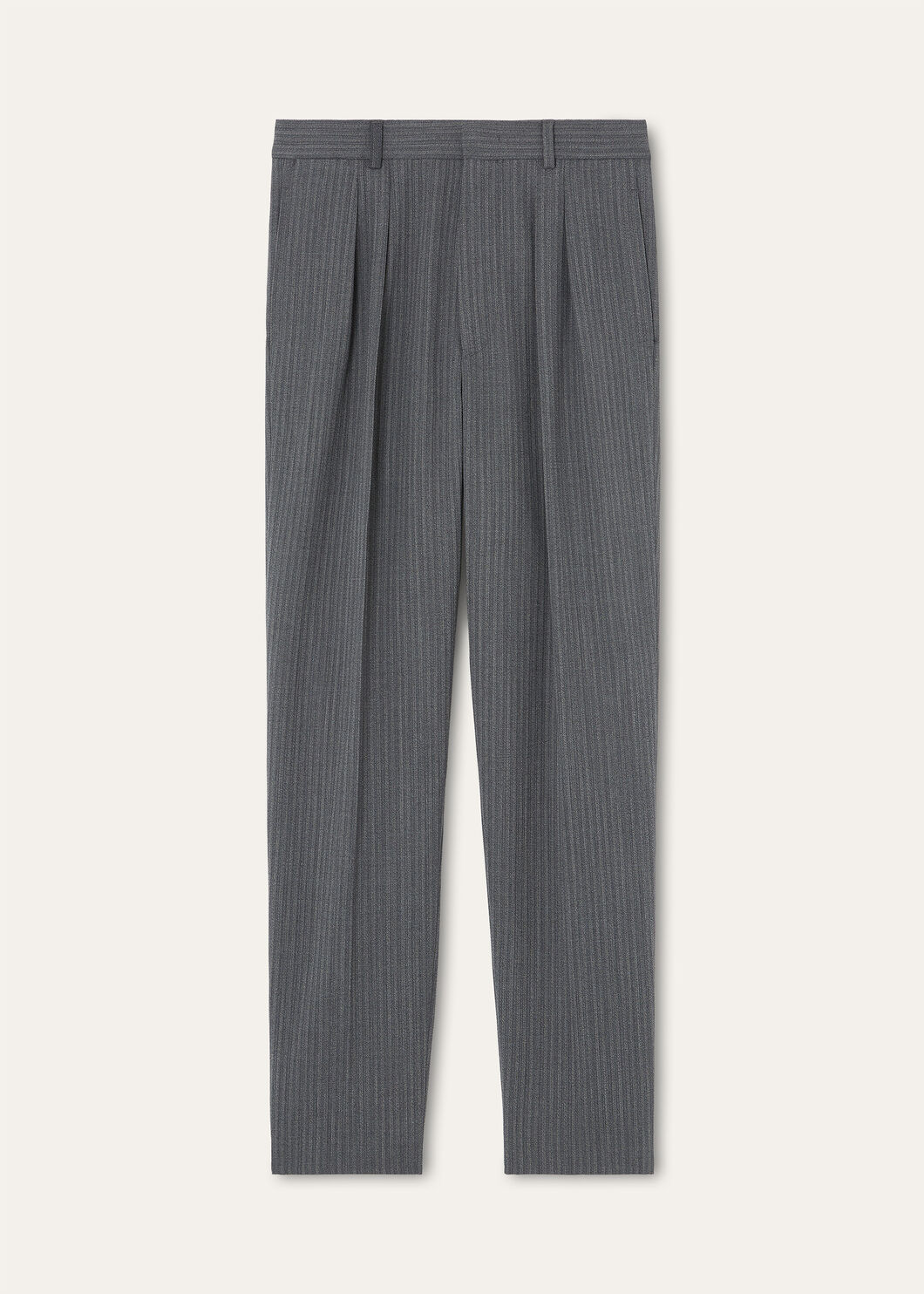 RUBEN TROUSERS TEXTURED WOOL MOULINE'