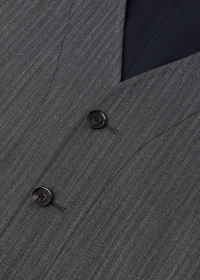 DRAYTON VEST MF TEXTURED WOOL MOULINE'_FAQ0874_M0WX_7