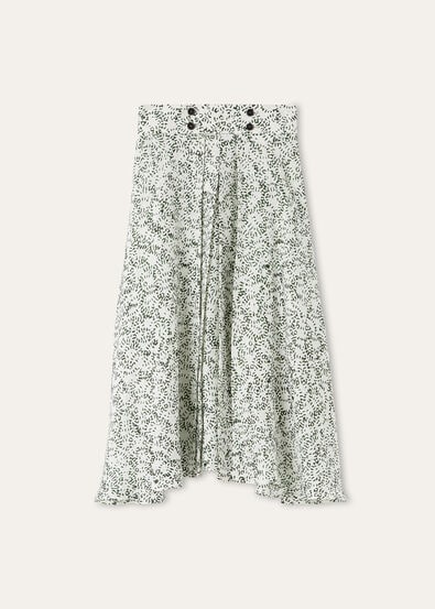 PETRA SHORT SKIRT PIOT FIREWORKS LINEN