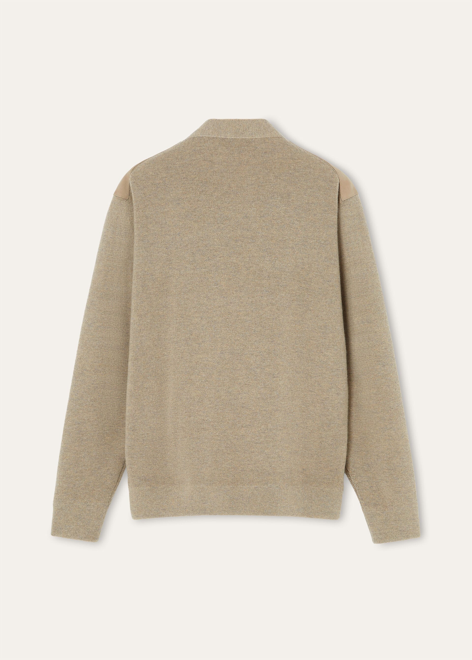 CASH SUEDE CARDIGAN SWEATER CASH GG 18
