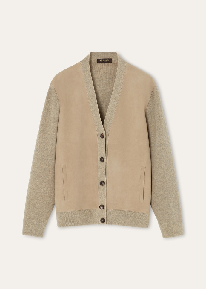 CASH SUEDE CARDIGAN SWEATER CASH GG 18_FAQ0941_51BV_5