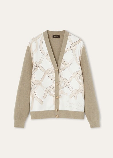 PUNTO PABLO CASHMERE CARDIGAN SW. CASH SILK GG 14