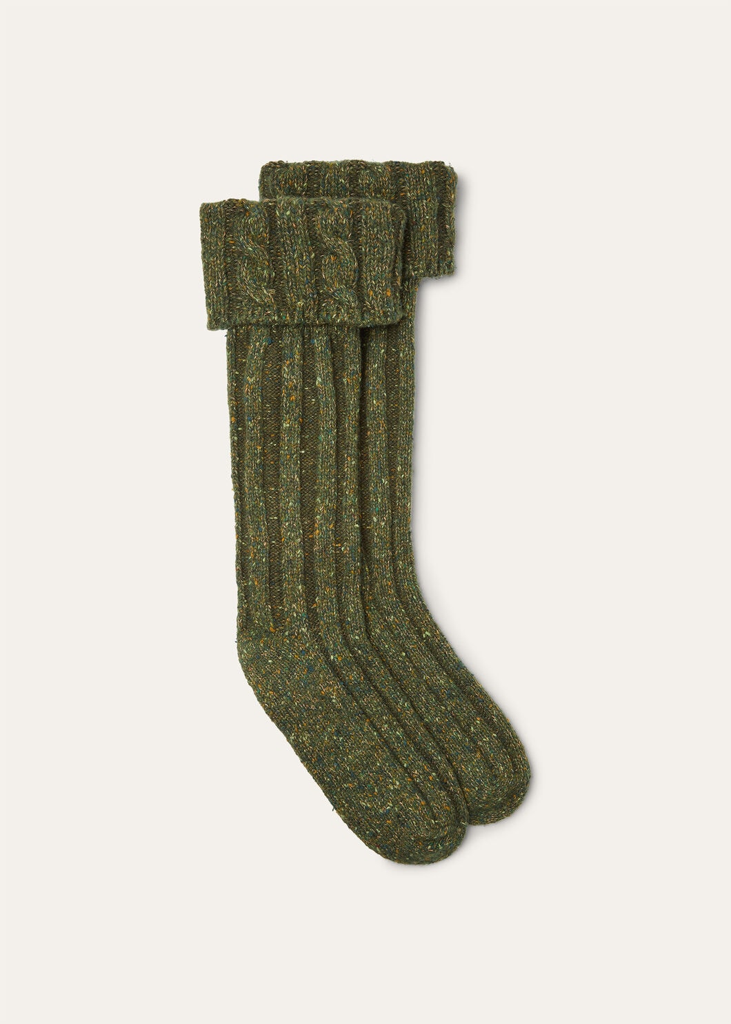 BRAEMAR SOCKS CASH LINEN GG 5