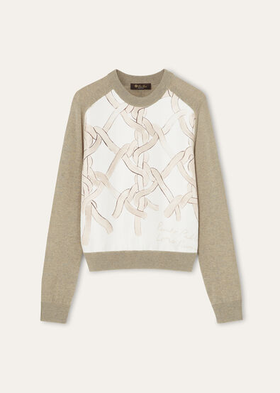 PUNTO PABLO CASHMERE CREWNECK SW. CASH SILK GG 14