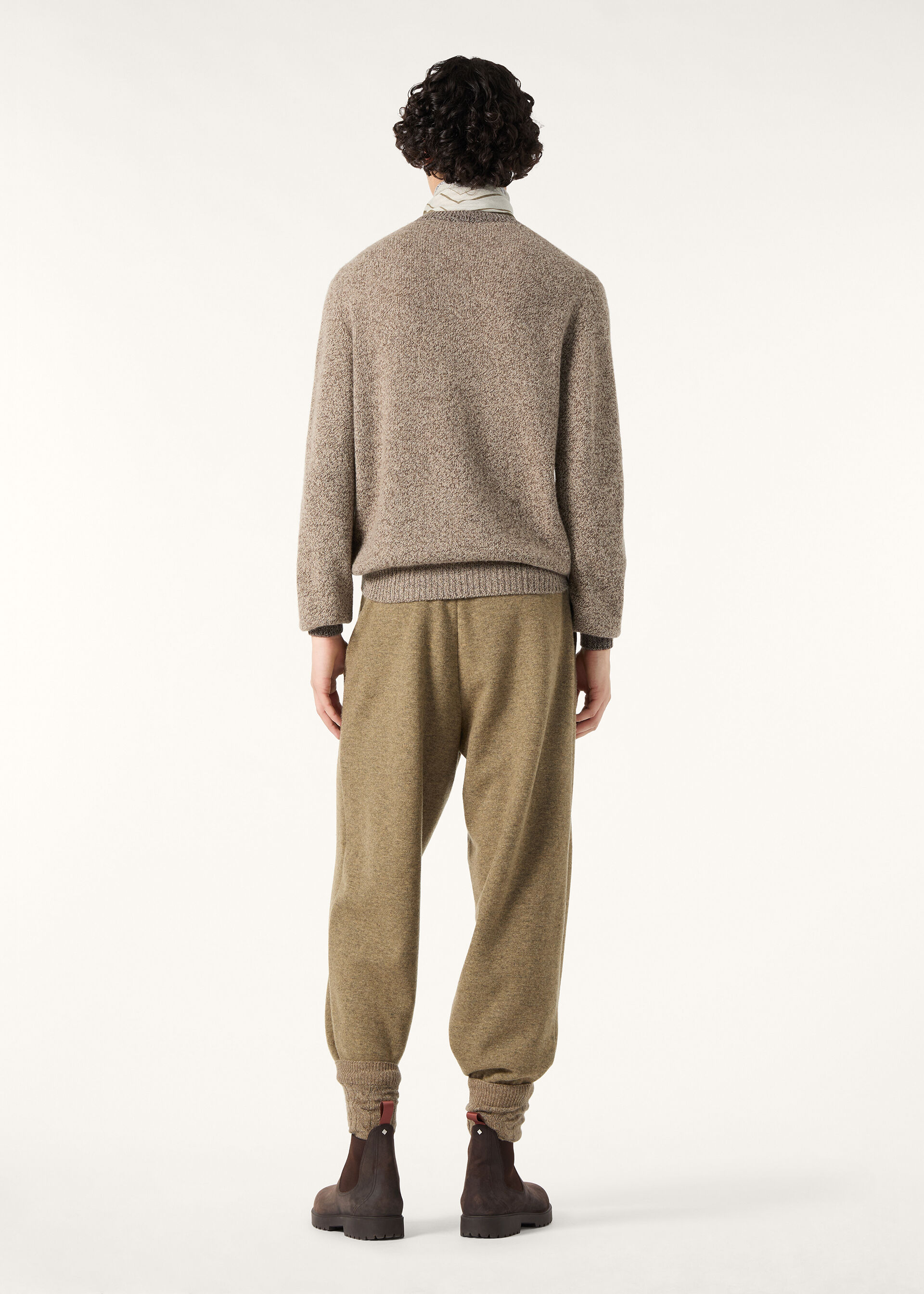 SHEEP MEADOW CREWNECK SWEATER CASH WOOL GG 8