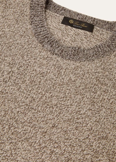 SHEEP MEADOW CREWNECK SWEATER CASH WOOL GG 8