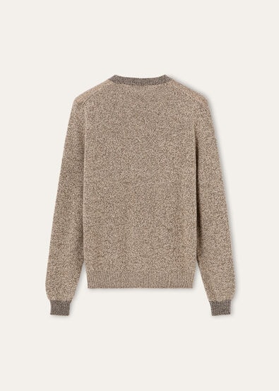 SHEEP MEADOW CREWNECK SWEATER CASH WOOL GG 8