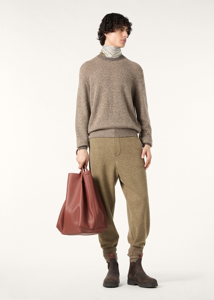 SHEEP MEADOW CREWNECK SWEATER CASH WOOL GG 8_FAQ0947_J2A9_1