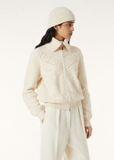 LA PLAGNE BOMBER SWEATER CASH GG 5