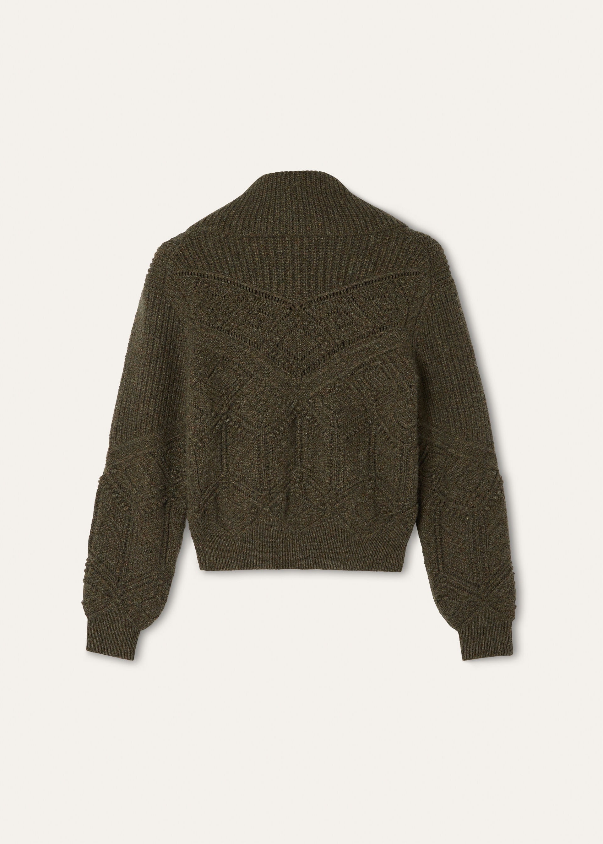 LA PLAGNE BOMBER SWEATER CASH GG 5