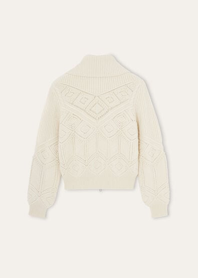 LA PLAGNE BOMBER SWEATER CASH GG 5