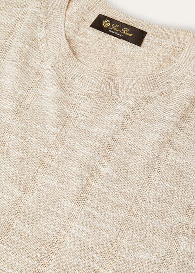 MAYREAU SS CREWNECK SWEATER LINEN SILK GG 14