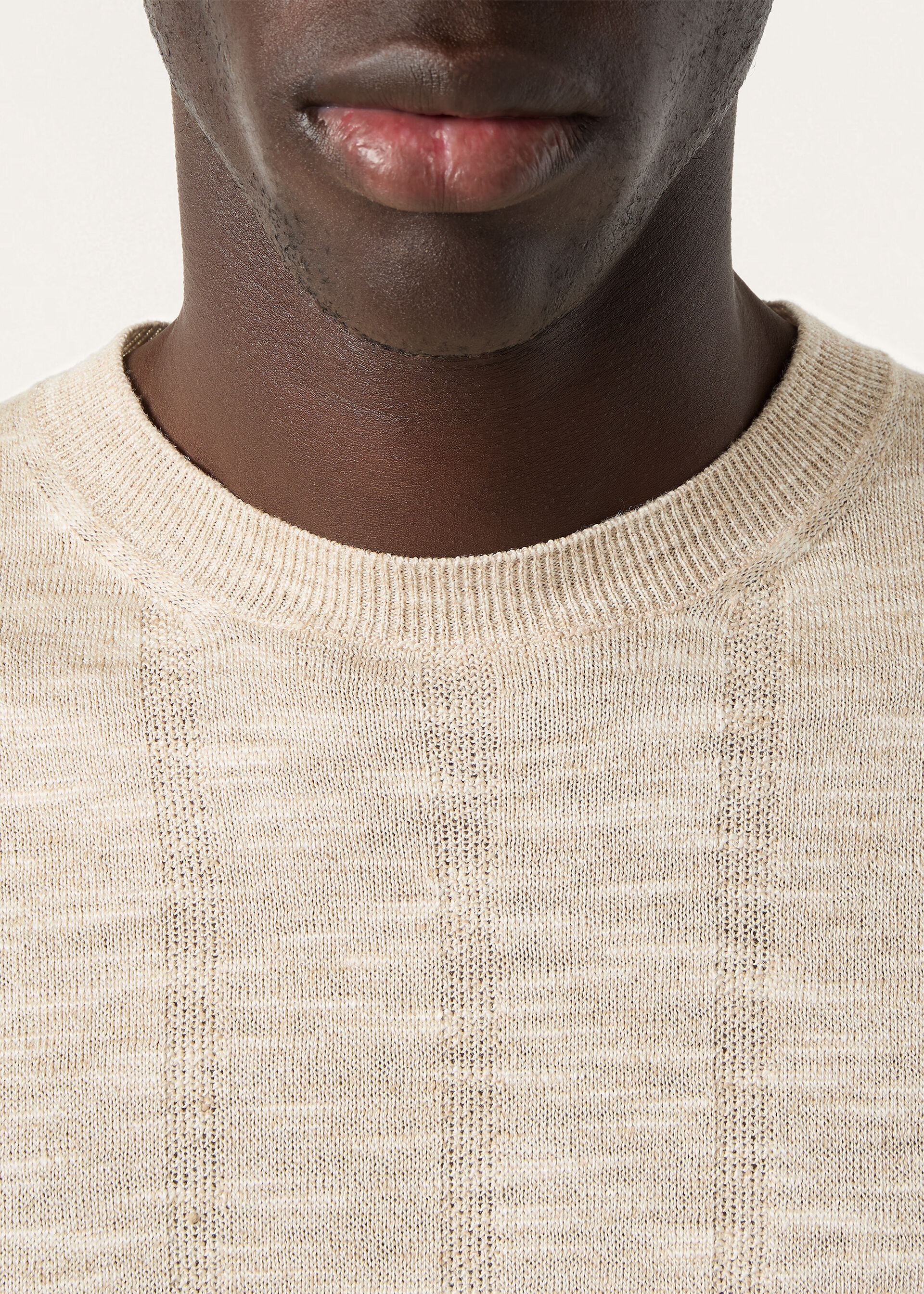 MAYREAU SS CREWNECK SWEATER LINEN SILK GG 14