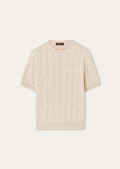 MAYREAU SS CREWNECK SWEATER LINEN SILK GG 14