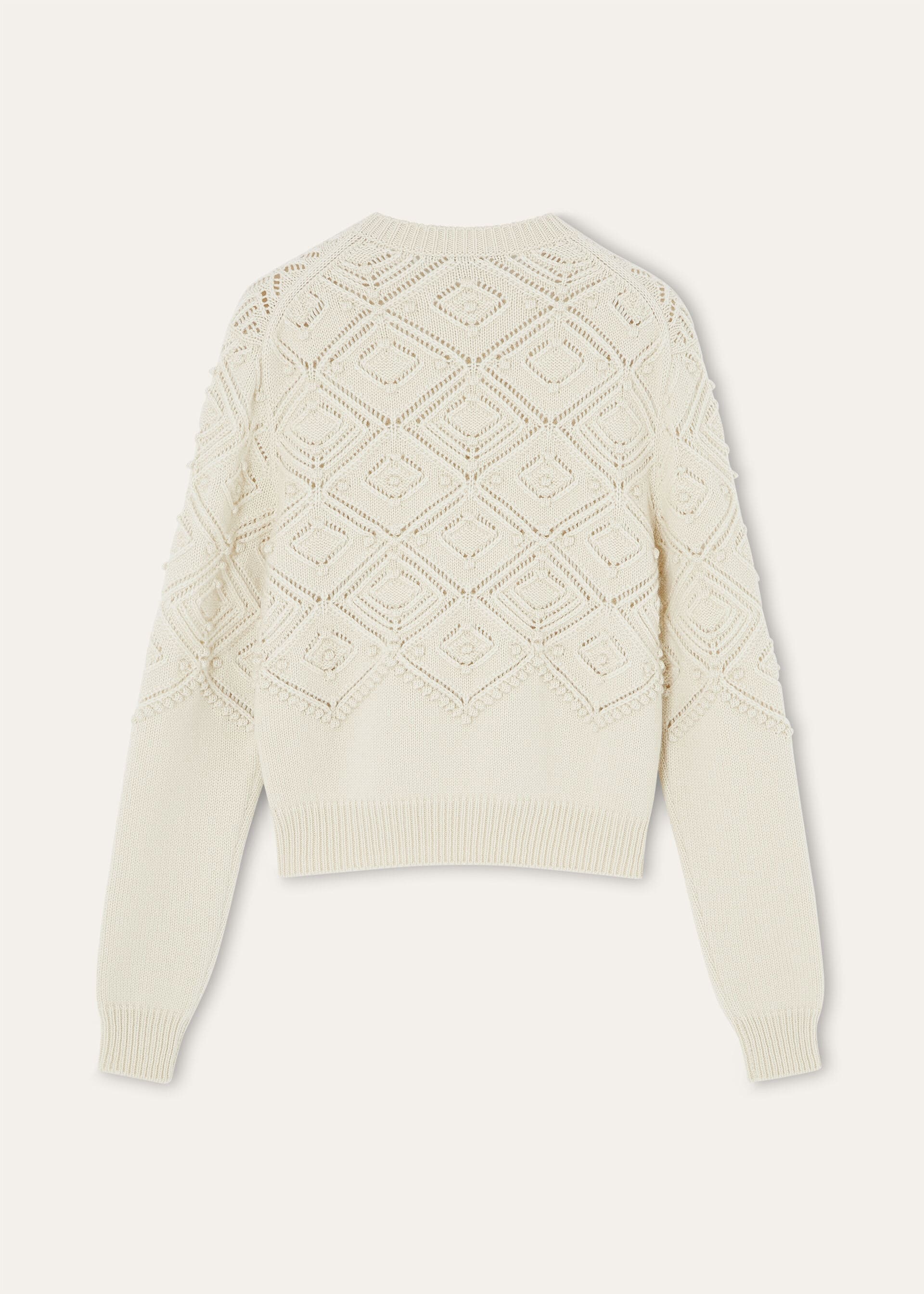 LA PLAGNE CREWNECK SWEATER CASH GG 5
