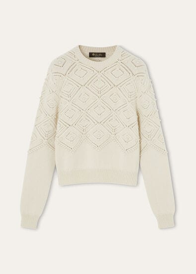 LA PLAGNE CREWNECK SWEATER CASH GG 5