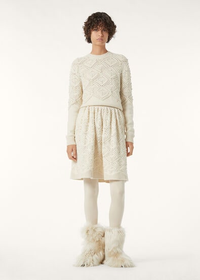 LA PLAGNE CREWNECK SWEATER CASH GG 5