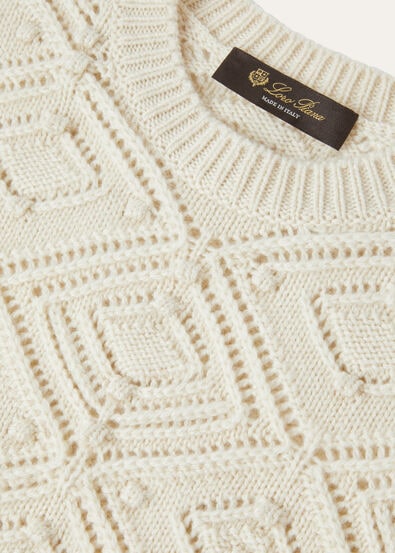 LA PLAGNE CREWNECK SWEATER CASH GG 5