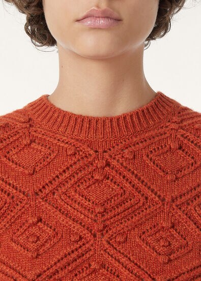 LA PLAGNE CREWNECK SWEATER CASH GG 5