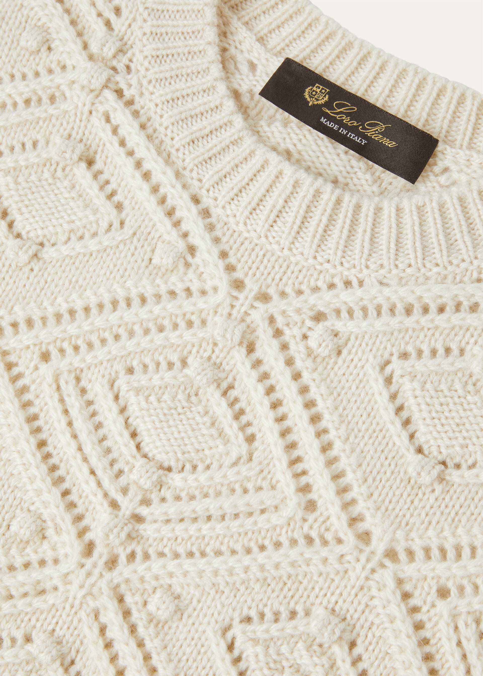 LA PLAGNE CREWNECK SWEATER CASH GG 5