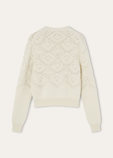 LA PLAGNE CREWNECK SWEATER CASH GG 5