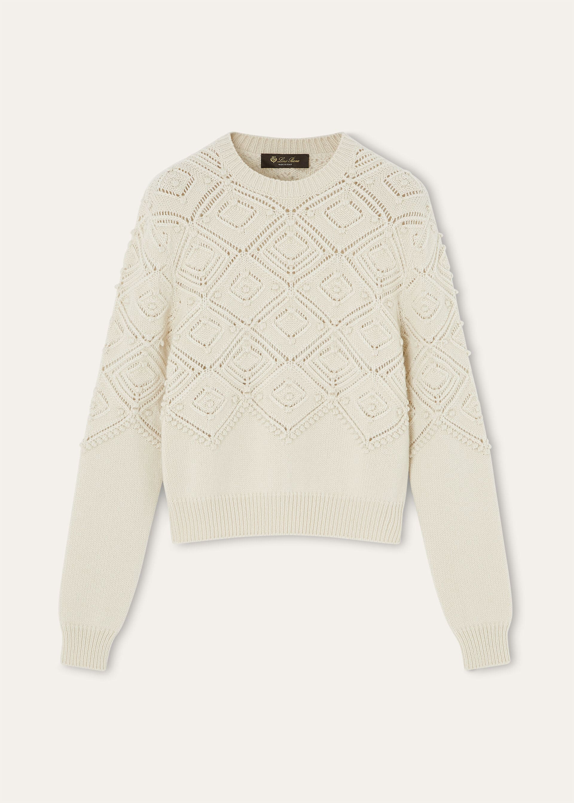 LA PLAGNE CREWNECK SWEATER CASH GG 5