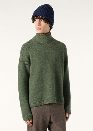 CAREZZA EMBROIDRED TURTLENECK SWEATER CASH GG 3