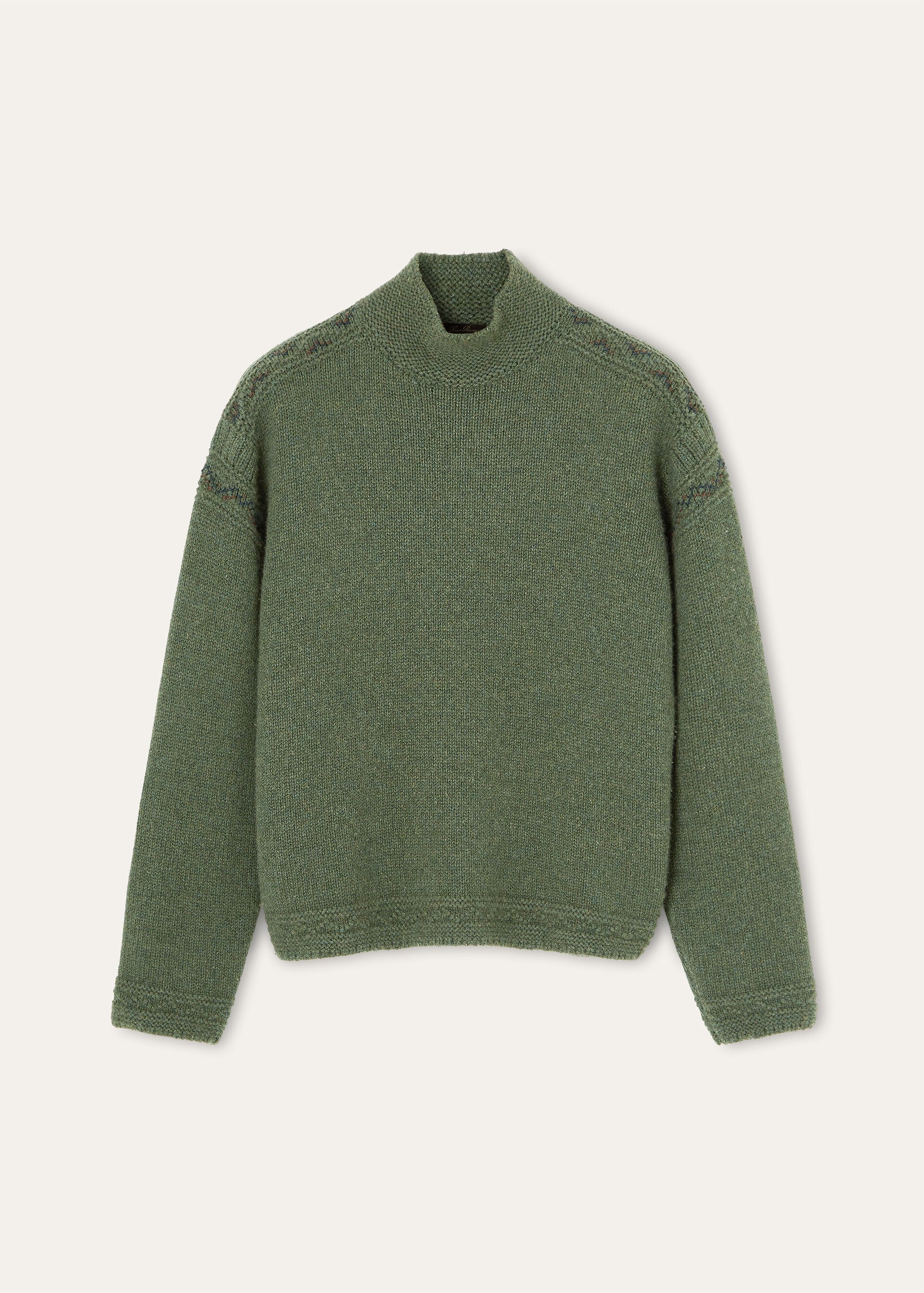 CAREZZA EMBROIDRED TURTLENECK SWEATER CASH GG 3