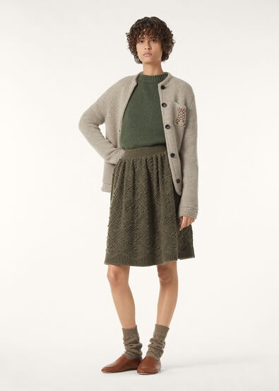 CAREZZA EMBR CREWNECK MULTICOLOR CROSS STITCH GG 3