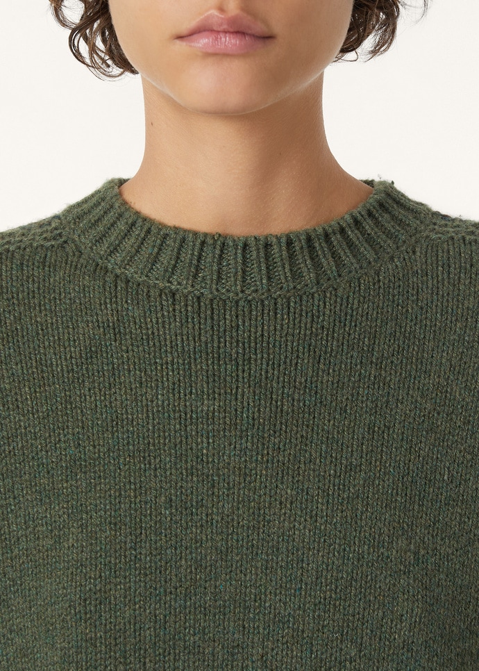 CAREZZA EMBR CREWNECK MULTICOLOR CROSS STITCH GG 3_FAQ0966_51C2_2