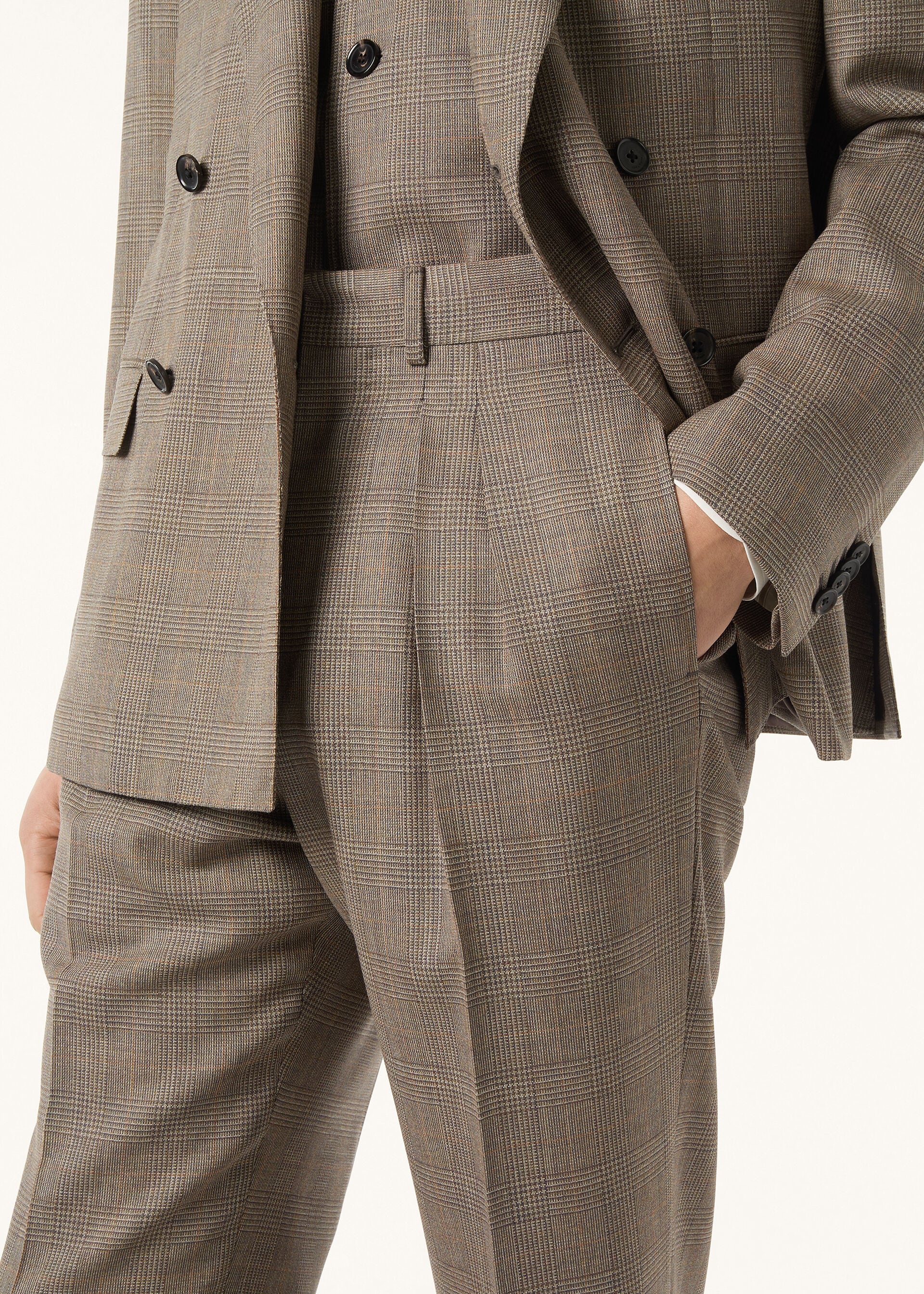 MILANO PEAK DB SUIT SOPRA VISSO PRINCE OF WALES