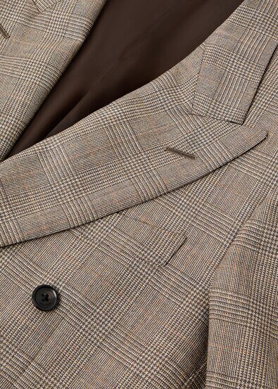 MILANO PEAK DB SUIT SOPRA VISSO PRINCE OF WALES