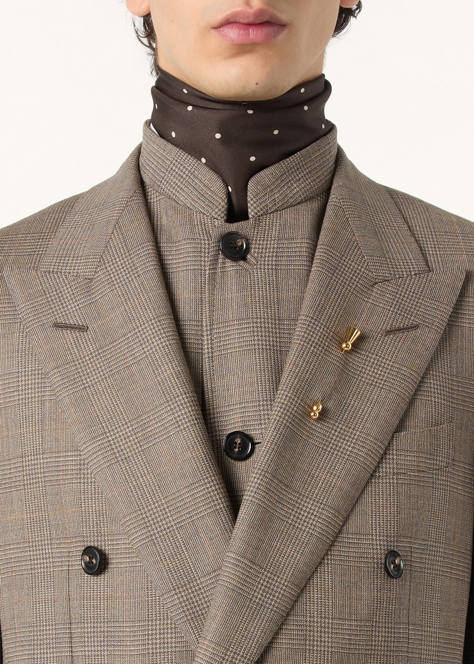 MILANO PEAK DB SUIT SOPRA VISSO PRINCE OF WALES_FAQ0992_F4T9_2