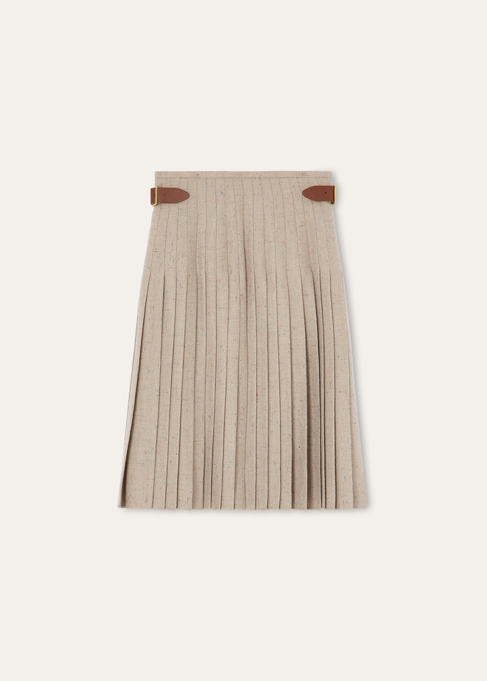 MILDA SKIRT BOTTONATO FLANNEL CASH_FAQ1001_E0FF_6