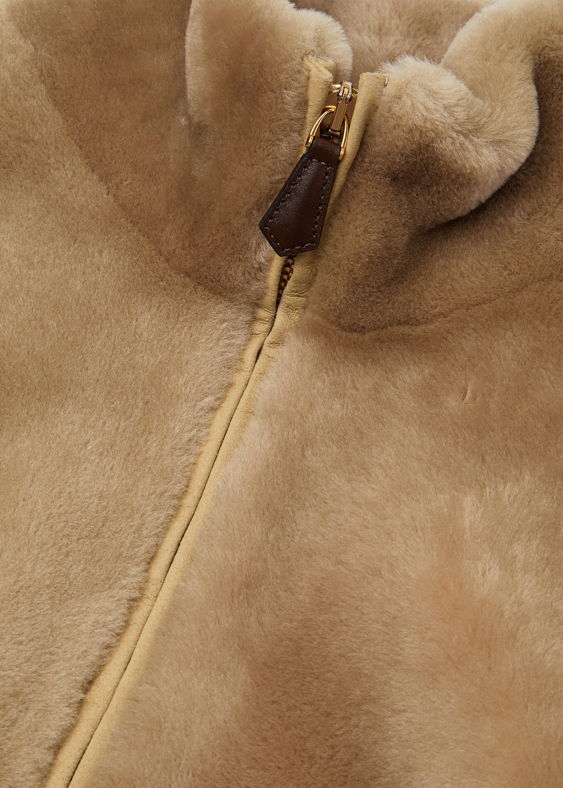 LORO PIANA BOMBER MERINO SHEARLING