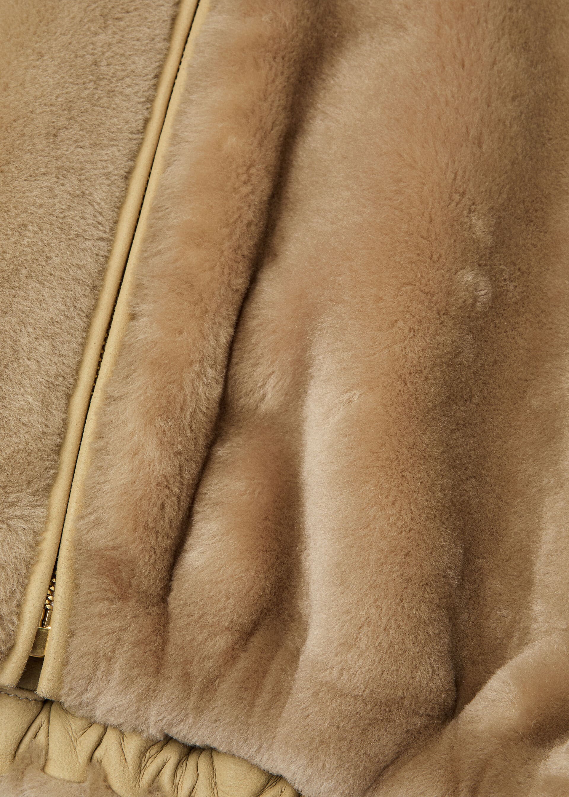 LORO PIANA BOMBER MERINO SHEARLING