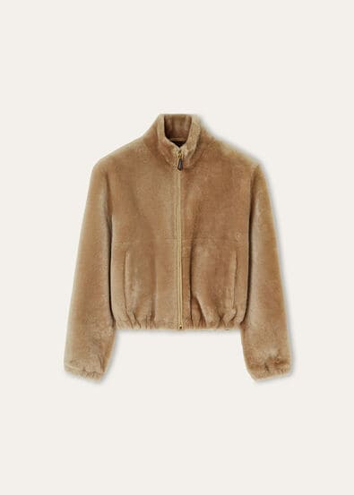 LORO PIANA BOMBER MERINO SHEARLING