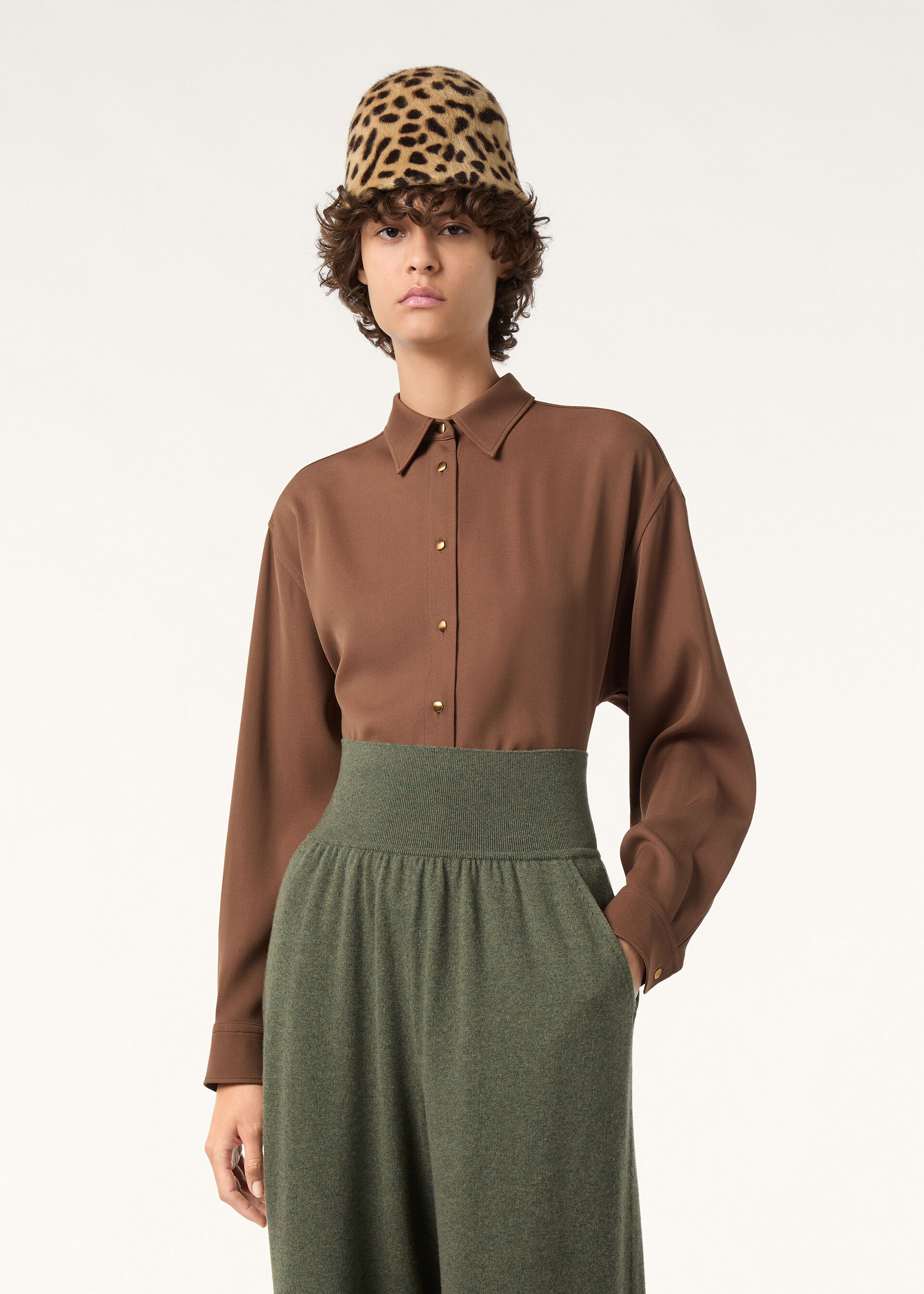 SELINA SHIRT CADY CREPE