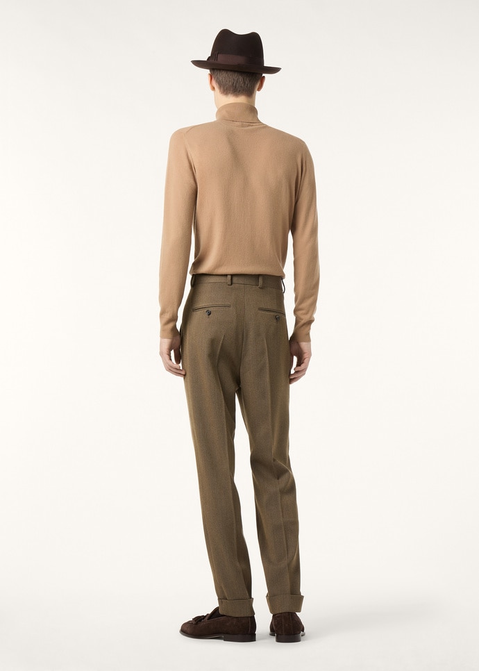 STAFFORD TROUSERS JASPE' CAVALRY_FAQ1082_518H_4