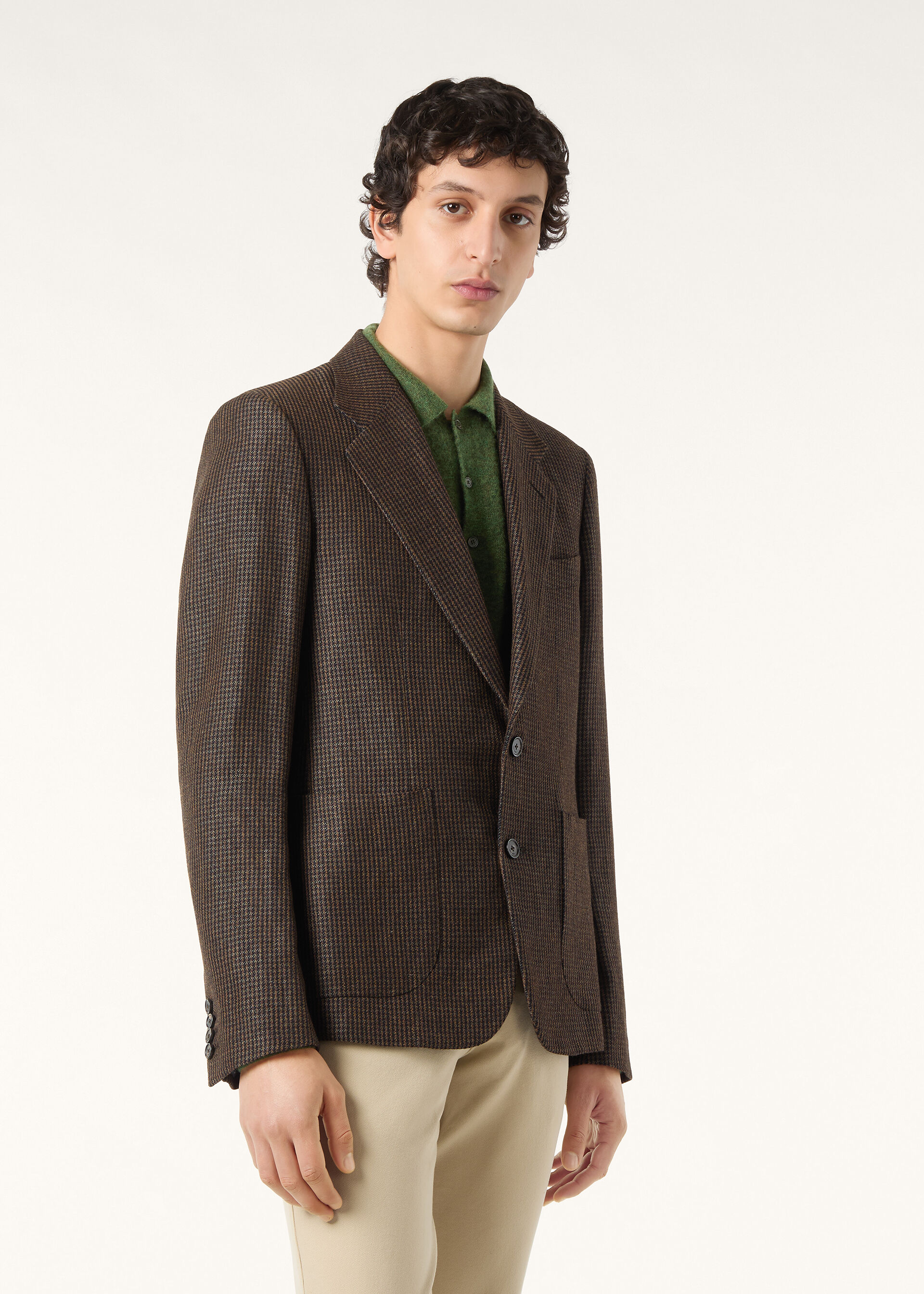 HEDLAND NOTCH SB JACKET LINEN WISH TATTERSALL