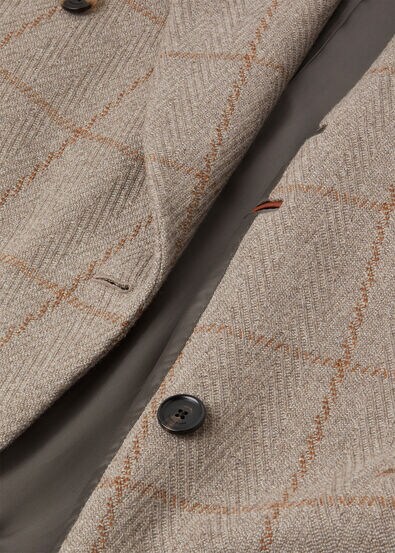 ALTON PEAK DB COAT SOPRA VISSO CASH WINDOWPANE