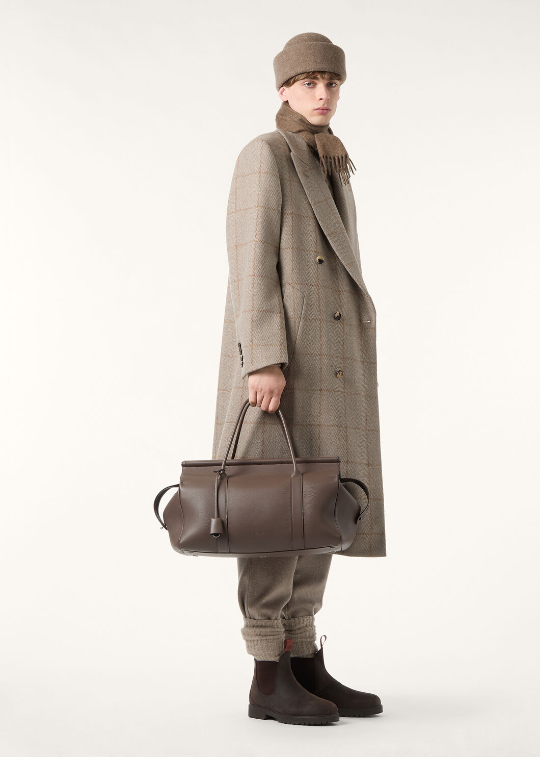 ALTON PEAK DB COAT SOPRA VISSO CASH WINDOWPANE