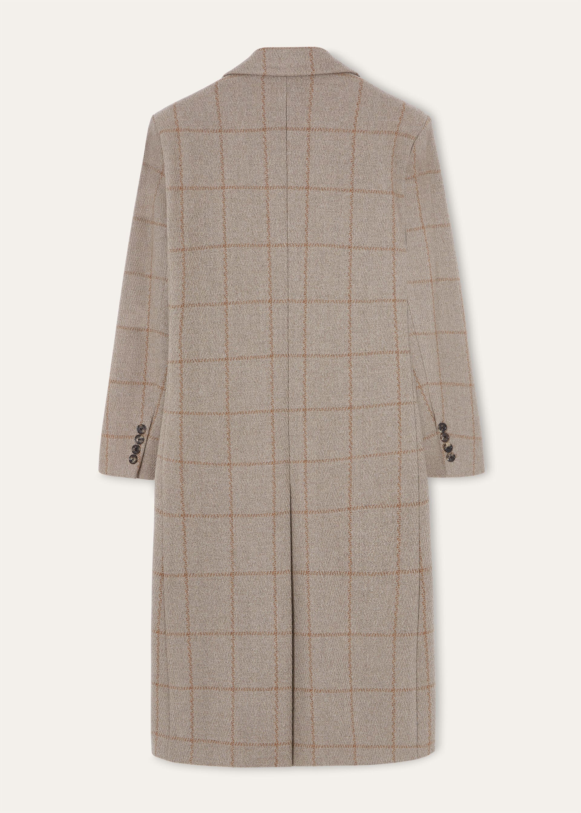 ALTON PEAK DB COAT SOPRA VISSO CASH WINDOWPANE